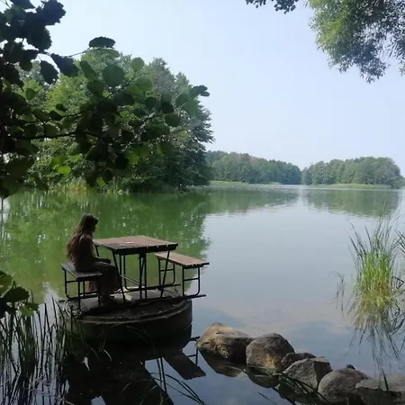 Chalet Pensjonacik W Zaciszu Nad Jeziorem Z Sauna *